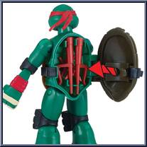 Battle Shell Raphael from Tales of the Teenage Mutant Ninja Turtles - Basic Series manufactured by Playmates [Loose]