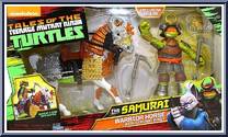 Warrior Horse (with Samurai Mikey) from Tales of the Teenage Mutant Ninja Turtles - Samurai manufactured by Playmates [Front]