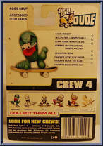 Booger from Tech Deck Dude - Crew  4 - Magna Series manufactured by X-Concepts [Back]