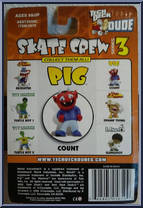 Count from Tech Deck Dude - Skate Crew 3 manufactured by X-Concepts [Back]