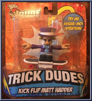 Matt Hadder (Kick Flip) from Tech Deck Dude - Trick Dudes manufactured by X-Concepts [Front]
