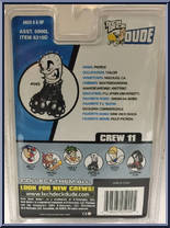 Pierce from Tech Deck Dude - Crew 11 - Magna Series manufactured by X-Concepts [Back]