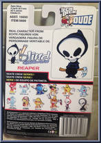 Reaper from Tech Deck Dude - Skate Crew 1 manufactured by X-Concepts [Back]