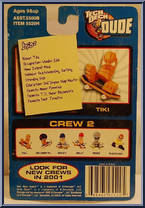 Tiki from Tech Deck Dude - Crew  2 manufactured by X-Concepts [Back]