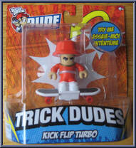 Turbo (Kick Flip) from Tech Deck Dude - Trick Dudes manufactured by X-Concepts [Front]