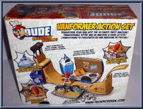 Vanformer from Tech Deck Dude - Action Sets manufactured by X-Concepts [Back]