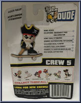 Woody from Tech Deck Dude - Crew  5 - Magna Series manufactured by X-Concepts [Back]