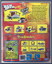Lip Slide Clyde from Tech Deck Pee Wee - Trick Boarders manufactured by Playmates [Back]