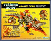 Armored Gator from Techno Zoids - Basic Series manufactured by Kenner [Back]