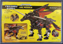 Evil Pegasus from Techno Zoids - Electronic manufactured by Kenner [Back]