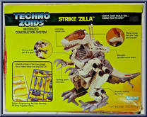 Strike 'Zilla from Techno Zoids - Basic Series manufactured by Kenner [Back]