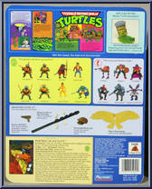 Ace Duck from Teenage Mutant Ninja Turtles - 1989 - Basic Figures manufactured by Playmates [Back]