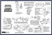 Airforce Mutation Raph from Teenage Mutant Ninja Turtles - Mighty Mutations manufactured by Playmates [Instructions]
