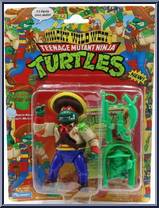 Bandito-Bashin' Mike from Teenage Mutant Ninja Turtles - Wacky Wild West Turtles manufactured by Playmates [Front]