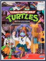 Baxter Stockman from Teenage Mutant Ninja Turtles - 1989 - Basic Figures manufactured by Playmates [Front]