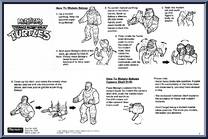 Mutatin' Bebop from Teenage Mutant Ninja Turtles - Mutations manufactured by Playmates [Instructions]