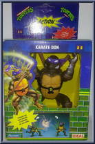 Cartwheelin' Karate Don from Teenage Mutant Ninja Turtles - Ninja Action Turtles manufactured by Playmates [Front]