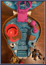 Turtle-Top - Cave Bebop's Dino Playset (with Cards) from Teenage Mutant Ninja Turtles - Mini Mutants manufactured by Playmates [Loose]