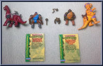 Turtle-Top - Cave Bebop's Dino Playset (with Cards) from Teenage Mutant Ninja Turtles - Mini Mutants manufactured by Playmates [Loose]