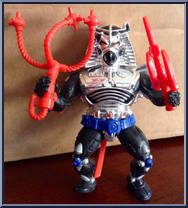 Chrome Dome from Teenage Mutant Ninja Turtles - 1991 - Basic Figures manufactured by Playmates [Loose]