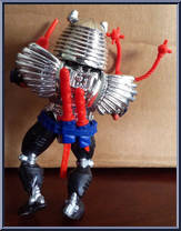 Chrome Dome from Teenage Mutant Ninja Turtles - 1991 - Basic Figures manufactured by Playmates [Loose]