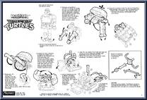 Construction Mutation Don from Teenage Mutant Ninja Turtles - Mighty Mutations manufactured by Playmates [Instructions]