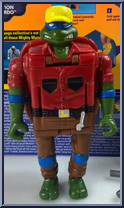 Construction Mutation Leo from Teenage Mutant Ninja Turtles - Mighty Mutations manufactured by Playmates [Loose]