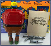 Construction Mutation Leo from Teenage Mutant Ninja Turtles - Mighty Mutations manufactured by Playmates [Loose]