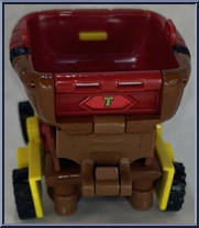 Construction Mutation Leo from Teenage Mutant Ninja Turtles - Mighty Mutations manufactured by Playmates [Loose]