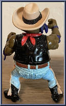 Crazy Cowboy Don from Teenage Mutant Ninja Turtles - Wacky Wild West Turtles manufactured by Playmates [Loose]