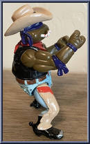 Crazy Cowboy Don from Teenage Mutant Ninja Turtles - Wacky Wild West Turtles manufactured by Playmates [Loose]