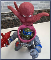 Deep Sea Diver Leonardo from Teenage Mutant Ninja Turtles - Adventurers (with Coins) manufactured by Playmates [Loose]