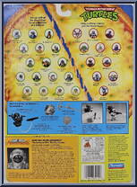 Deep Sea Diver Leonardo from Teenage Mutant Ninja Turtles - Adventurers (with Coins) manufactured by Playmates [Back]