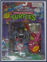 Deep Sea Diver Leonardo from Teenage Mutant Ninja Turtles - Adventurers (with Coins) manufactured by Playmates [Front]