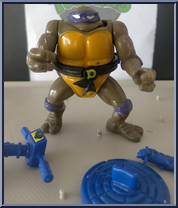 Headdroppin' Don from Teenage Mutant Ninja Turtles - Headdroppin' Dudes manufactured by Playmates [Loose]