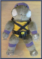 Donatello (with Suction Cups) from Teenage Mutant Ninja Turtles - Plush manufactured by Playmates [Loose]