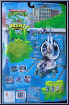 Mutant Donatello Sewer-Hero Playset (with Cards) from Teenage Mutant Ninja Turtles - Mini Mutants manufactured by Playmates [Back]