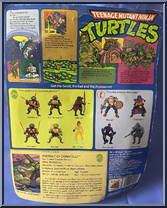 Donatello from Teenage Mutant Ninja Turtles - 1988 - Basic Figures manufactured by Playmates [Back]