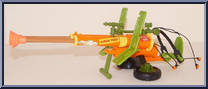 Double Barreled Plunger Gun from Teenage Mutant Ninja Turtles - 1989 - Accessories manufactured by Playmates [Loose]