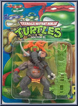 Doctor El from Teenage Mutant Ninja Turtles - 1992 - Basic Figures manufactured by Playmates [Front]