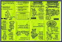 Gags, Jokes and Crazy Weapons #2 from Teenage Mutant Ninja Turtles - 1988 - Accessories manufactured by Playmates [Instructions]