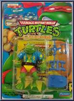 Genghis Frog from Teenage Mutant Ninja Turtles - 1989 - Basic Figures manufactured by Playmates [Front]