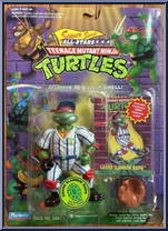 Grand Slammin' Raph [Reissue] from Teenage Mutant Ninja Turtles - Sewer Sports Allstar Turtles manufactured by Playmates [Front]