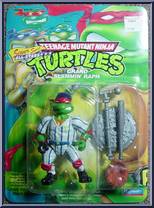Grand Slammin' Raph [Reissue] from Teenage Mutant Ninja Turtles - Sewer Sports Allstar Turtles manufactured by Playmates [Front]