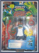 Kung Fu Michaelangelo from Teenage Mutant Ninja Turtles - Kung-Fu Turtles manufactured by Playmates [Front]