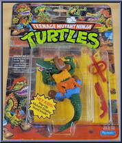 Leatherhead from Teenage Mutant Ninja Turtles - 1989 - Basic Figures manufactured by Playmates [Front]