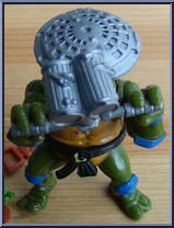 Headdroppin' Leo from Teenage Mutant Ninja Turtles - Headdroppin' Dudes manufactured by Playmates [Loose]