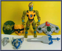Wind Warrior Leonardo from Teenage Mutant Ninja Turtles - Mutant Masters manufactured by Playmates [Loose]