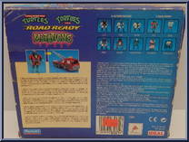 Road Ready Leo  from Teenage Mutant Ninja Turtles - Road Ready Mutations manufactured by Playmates [Back]