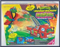 Road Ready Leo  from Teenage Mutant Ninja Turtles - Road Ready Mutations manufactured by Playmates [Front]